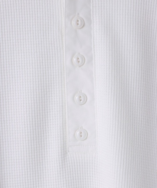 LOWRYS FARM（ローリーズファーム）の「【LFM(U)】ワッフルヘンリーネックＴＬＳ　 640200（Tシャツ/カットソー・メンズ・ネイビー/グレー/ホワイト・LARGE/MEDIUM）」の11枚目の写真