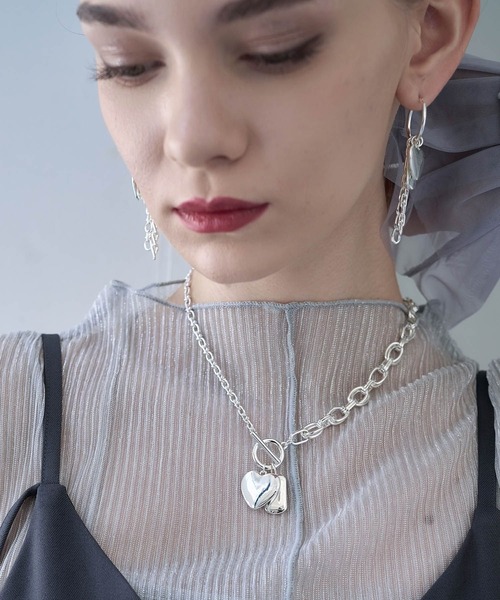 HARE（ハレ）の「モチーフツキチェーンネックレス(HARE)（ネックレス・レディース・シルバー・FREE）」の4枚目の写真