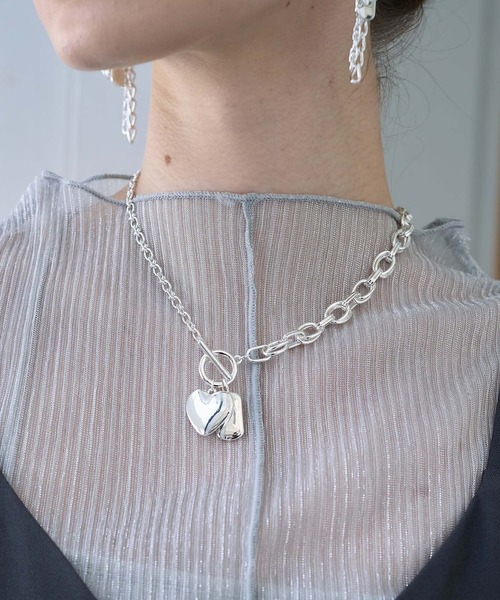 HARE（ハレ）の「モチーフツキチェーンネックレス(HARE)（ネックレス・レディース・シルバー・FREE）」の5枚目の写真