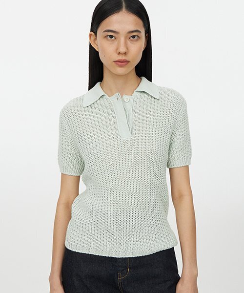 Укороченное поло — Cropped Polo Shirt