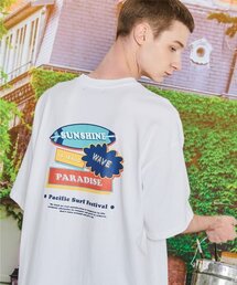 IFYOUWANT（イフユーウォント）の「SUNSHINE WAVE T-shirt white（Tシャツ/カットソー）」