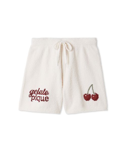 ONLINE限定カラーあり】ベビモコチェリージャガードショートパンツ