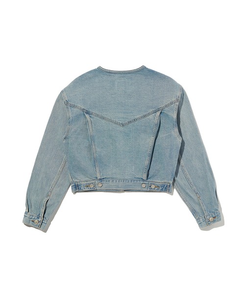 Levi's(リーバイス)の「Levi's/リーバイス SHRUNKEN 90S トラッカージャケット(デニムジャケット・レディース・インディゴブルー・M/S/XS)」の3枚目の写真