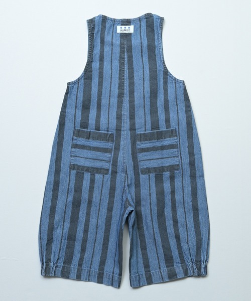 MARKEY'S（マーキーズ）の「デニムルーズフィットサロペット（サロペット/オーバーオール・キッズ・ネイビー/ライトブルー・100/130/120/110/90）」の17枚目の写真
