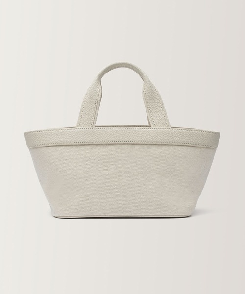 NOTHING WRITTEN（ナッシングリトゥン）の「NOTHING WRITTEN / ナッシングリトゥン 1967 half tote bag カウレザー ハンドバッグ 2026年春夏（ハンドバッグ・レディース・ブラック/ナチュラル・FREE）」の12枚目の写真