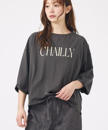 【MICA&DEAL /マイカアンドディール】"CHAILLY"print pullover / プリントプルオーバー / ロゴT