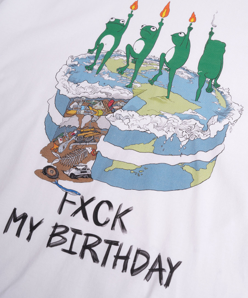 NONFLOOR(ノンフロア)の「FXCK MY B Tシャツ(Tシャツ/カットソー・メンズ・その他・S/M/L)」の2枚目の写真