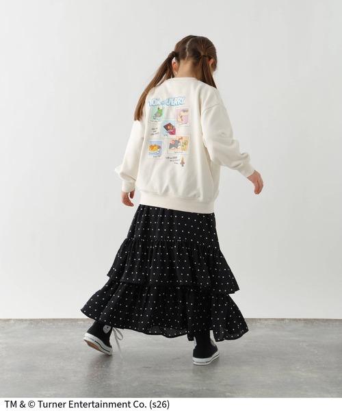 Tom＆Jerry（トムアンドジェリー）の「TOM and JERRY/スウェット/625162（スウェット・キッズ・ネイビー/ライトグレー/チャコールグレー/ホワイト系その他2/ライトピンク・130cm/160cm/150cm/140cm）」の10枚目の写真