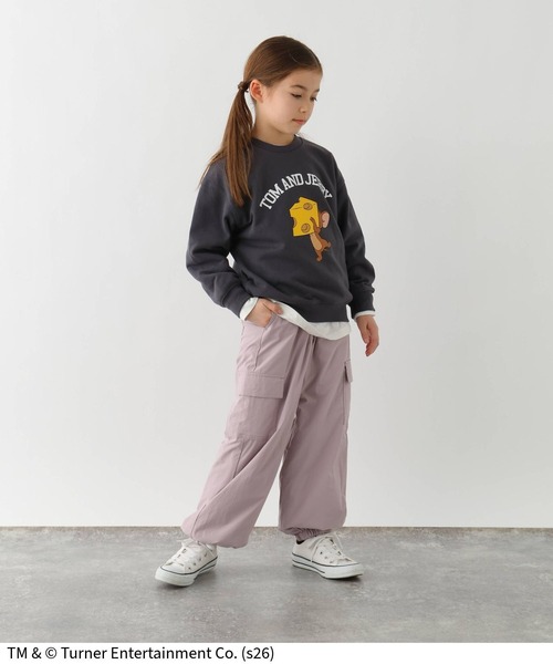 Tom＆Jerry（トムアンドジェリー）の「TOM and JERRY/スウェット/625162（スウェット・キッズ・ネイビー/ライトグレー/チャコールグレー/ホワイト系その他2/ライトピンク・130cm/160cm/150cm/140cm）」の12枚目の写真