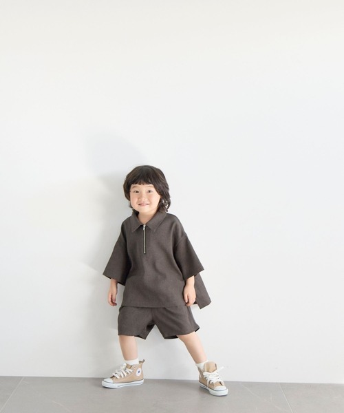 LOWRYS FARM（ローリーズファーム）の「ホップサックショートパンツ　 603211（その他パンツ・キッズ・ベージュ/ブラウン/チャコールグレー・140cm/130cm/120cm/110cm/150cm）」の5枚目の写真