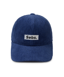 SEBS（セプス）の「コーデュロイブルーボールキャップ（キャップ）」