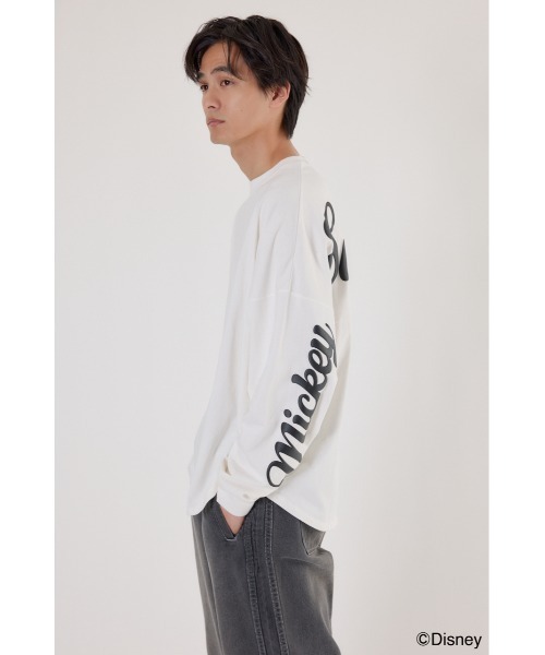 RODEO CROWNS WIDE BOWL(ロデオクラウンズワイドボウル)の「(Disney)ロングスリーブトップス(Tシャツ/カットソー・レディース・ブラウン/ブラック/ライトピンク/オフホワイト・MEDIUM/LARGE)」の17枚目の写真