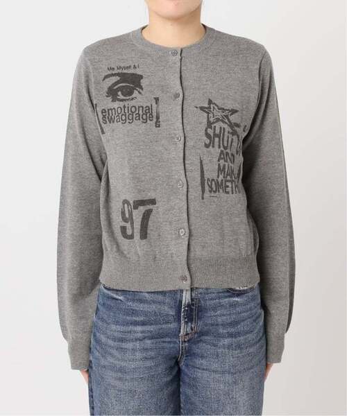 Oriens JOURNAL STANDARD（オリエンス ジャーナルスタンダード）の「《追加》グラフィックカーディガン（カーディガン/ボレロ・レディース・グレー・FREE）」の15枚目の写真