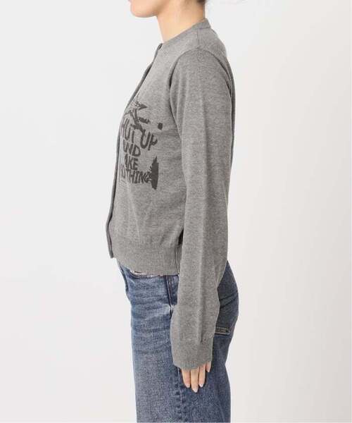Oriens JOURNAL STANDARD（オリエンス ジャーナルスタンダード）の「《追加》グラフィックカーディガン（カーディガン/ボレロ・レディース・グレー・FREE）」の16枚目の写真