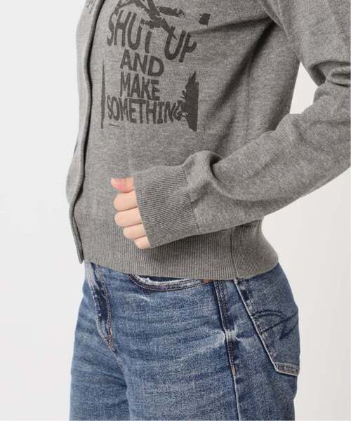 Oriens JOURNAL STANDARD（オリエンス ジャーナルスタンダード）の「《追加》グラフィックカーディガン（カーディガン/ボレロ・レディース・グレー・FREE）」の20枚目の写真