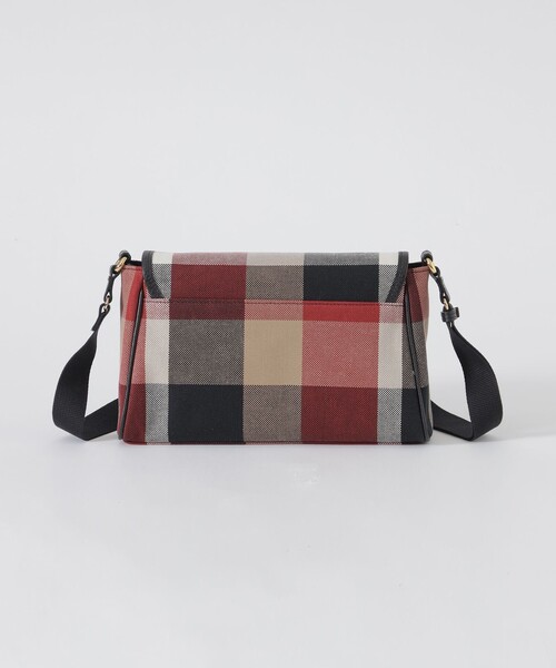 BLUE LABEL CRESTBRIDGE(ブルーレーベルクレストブリッジ)の「クレストブリッジチェックキャンバスかぶせショルダー(ショルダーバッグ・レディース・ベージュ系その他/レッド・FREE)」の6枚目の写真