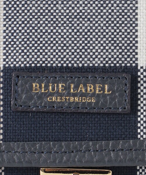 BLUE LABEL CRESTBRIDGE(ブルーレーベルクレストブリッジ)の「クレストブリッジチェックキャンバスかぶせショルダー(ショルダーバッグ・レディース・ベージュ系その他/レッド・FREE)」の15枚目の写真