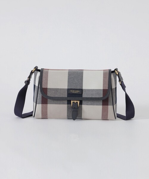 BLUE LABEL CRESTBRIDGE(ブルーレーベルクレストブリッジ)の「クレストブリッジチェックキャンバスかぶせショルダー(ショルダーバッグ・レディース・ベージュ系その他/レッド・FREE)」の16枚目の写真