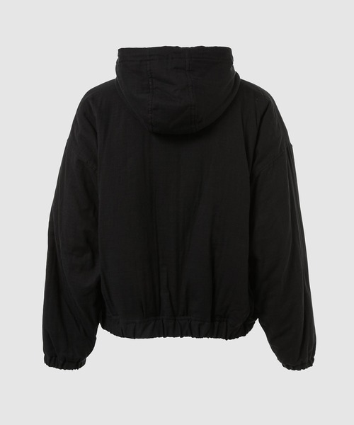 DIGAWEL(ディガウェル)の「Gauze blouson(ブルゾン・メンズ・ブラック/ホワイト・2)」の4枚目の写真