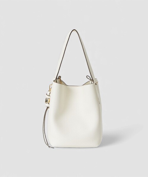 allureville（アルアバイル）の「ミニスクエアハンドバッグ（ショルダーバッグ・レディース・オフホワイト/グリーン/ライトイエロー・FREE）」の4枚目の写真