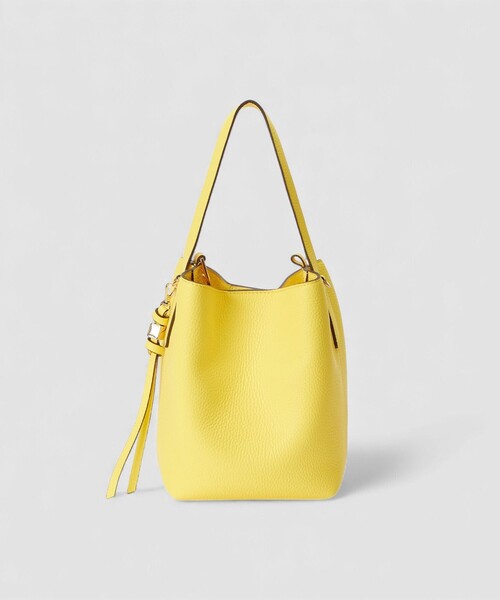 allureville（アルアバイル）の「ミニスクエアハンドバッグ（ショルダーバッグ・レディース・オフホワイト/グリーン/ライトイエロー・FREE）」の6枚目の写真