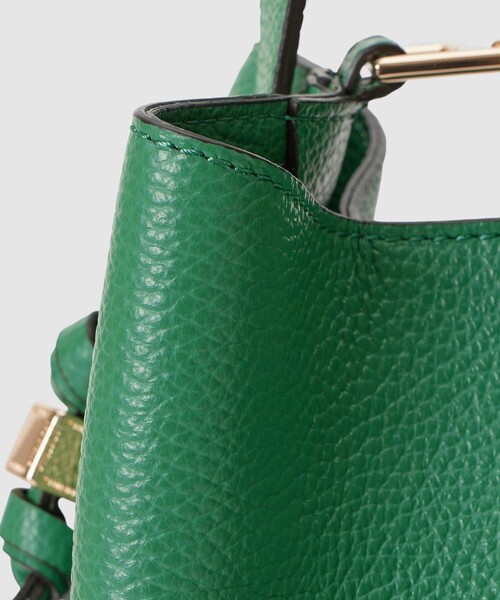 allureville（アルアバイル）の「ミニスクエアハンドバッグ（ショルダーバッグ・レディース・オフホワイト/グリーン/ライトイエロー・FREE）」の16枚目の写真