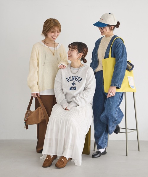 studio CLIP（スタディオクリップ）の「【CLIP BY STAFF/moezo企画】2WAY合皮ショルダーバッグ（ショルダーバッグ・レディース・ブラウン/グレー/ブラック・FREE）」の19枚目の写真