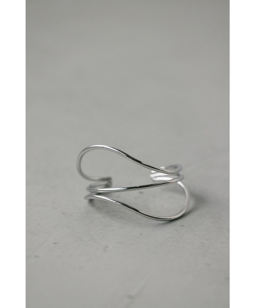 STYLEMIXER（スタイルミキサー）の「ウェーブバングル（バングル/リストバンド・レディース・ゴールド/シルバー・FREE）」の4枚目の写真
