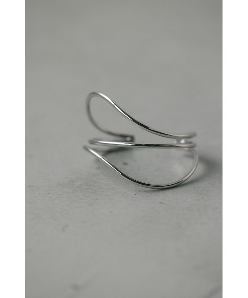 STYLEMIXER（スタイルミキサー）の「ウェーブバングル（バングル/リストバンド・レディース・ゴールド/シルバー・FREE）」の5枚目の写真