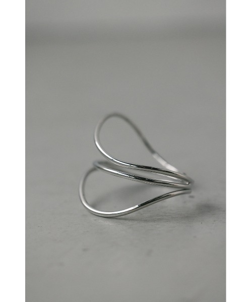 STYLEMIXER（スタイルミキサー）の「ウェーブバングル（バングル/リストバンド・レディース・ゴールド/シルバー・FREE）」の6枚目の写真