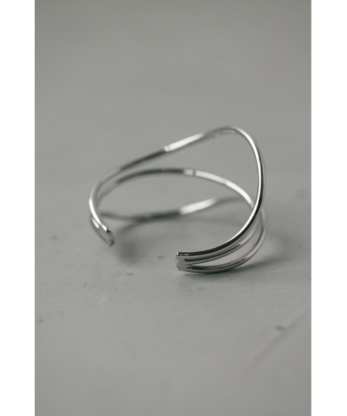 STYLEMIXER（スタイルミキサー）の「ウェーブバングル（バングル/リストバンド・レディース・ゴールド/シルバー・FREE）」の7枚目の写真