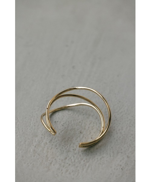 STYLEMIXER（スタイルミキサー）の「ウェーブバングル（バングル/リストバンド・レディース・ゴールド/シルバー・FREE）」の14枚目の写真