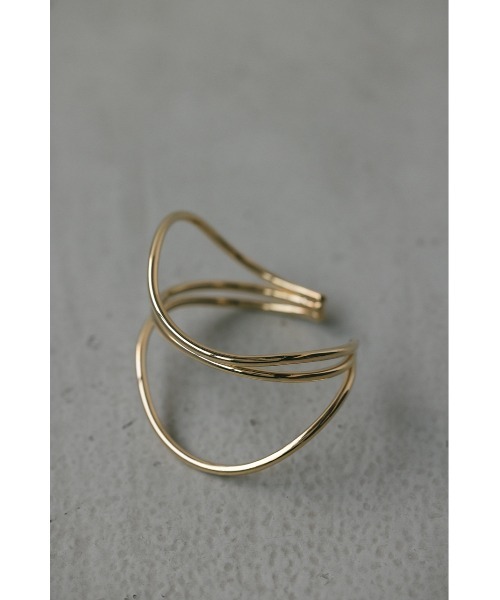 STYLEMIXER（スタイルミキサー）の「ウェーブバングル（バングル/リストバンド・レディース・ゴールド/シルバー・FREE）」の11枚目の写真