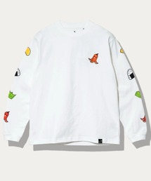 USA/C お弁当柄 ロングスリーブ TEE