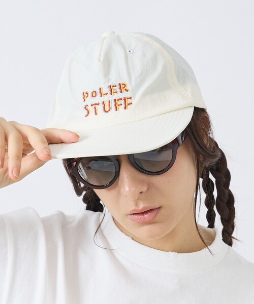 POLeR(ポーラー)の「【POLER / ポーラー】フェスティバル STUFF ナイロンキャップ / ユニセックス(キャップ・メンズ・グリーン/ブラック/ホワイト・フリー)」の1枚目の写真