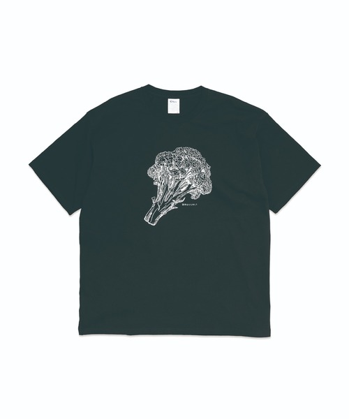 Knuu(ヌウ)の「Broccoli T-Shirt(Tシャツ/カットソー・メンズ・ブラック/ホワイト・SMALL/MEDIUM/LARGE/X-LARGE)」の1枚目の写真