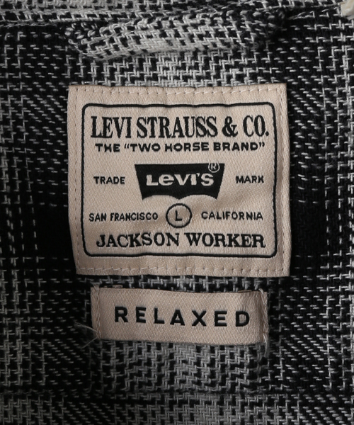 Levi's(リーバイス)の「【LEVI'S/リーバイス】 JACKSON WORKER(シャツ/ブラウス・レディース・ブラック/ブルー・LARGE)」の8枚目の写真