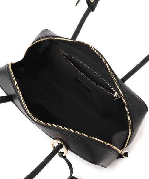 SALON adam et rope'(サロン アダム エ ロペ)の「ミニポーチ付きスプリットレザーワイドバッグ / 追加(ショルダーバッグ・レディース・ブラック/ベージュ系その他・FREE)」の11枚目の写真