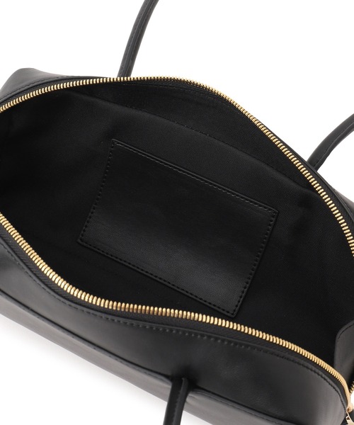 SALON adam et rope'(サロン アダム エ ロペ)の「ミニポーチ付きスプリットレザーワイドバッグ / 追加(ショルダーバッグ・レディース・ブラック/ベージュ系その他・FREE)」の12枚目の写真