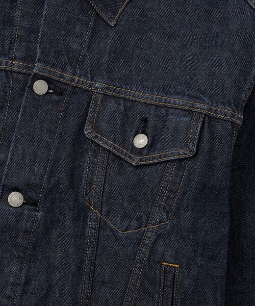 Saturdays NYC（サタデーズ ニューヨークシティ ）の「Emil Denim Jacket（デニムジャケット・メンズ・ネイビー・S/M/L/XL）」の12枚目の写真