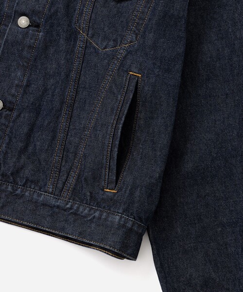 Saturdays NYC（サタデーズ ニューヨークシティ ）の「Emil Denim Jacket（デニムジャケット・メンズ・ネイビー・S/M/L/XL）」の13枚目の写真