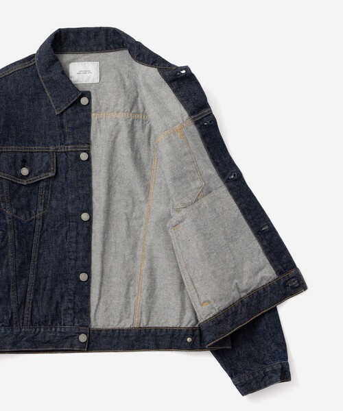 Saturdays NYC（サタデーズ ニューヨークシティ ）の「Emil Denim Jacket（デニムジャケット・メンズ・ネイビー・S/M/L/XL）」の16枚目の写真
