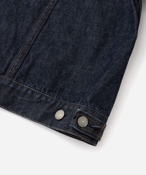 Saturdays NYC（サタデーズ ニューヨークシティ ）の「Emil Denim Jacket（デニムジャケット・メンズ・ネイビー・S/M/L/XL）」の17枚目の写真