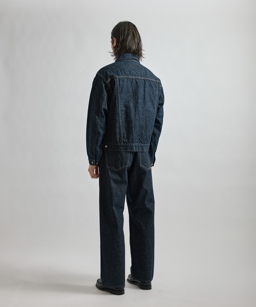 Saturdays NYC（サタデーズ ニューヨークシティ ）の「Emil Denim Jacket（デニムジャケット・メンズ・ネイビー・S/M/L/XL）」の6枚目の写真