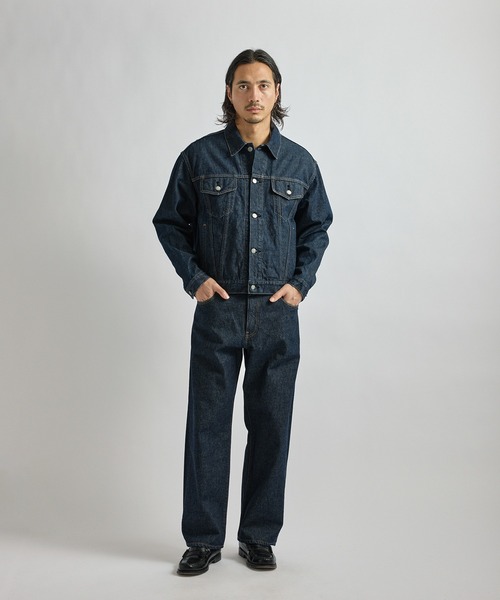 Saturdays NYC（サタデーズ ニューヨークシティ ）の「Emil Denim Jacket（デニムジャケット・メンズ・ネイビー・S/M/L/XL）」の7枚目の写真