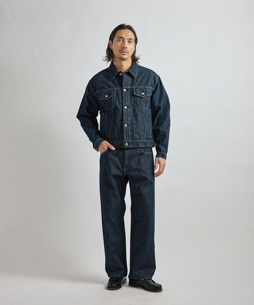 Saturdays NYC（サタデーズ ニューヨークシティ ）の「Emil Denim Jacket（デニムジャケット・メンズ・ネイビー・S/M/L/XL）」の8枚目の写真