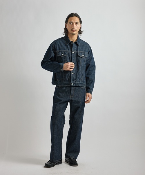 Saturdays NYC（サタデーズ ニューヨークシティ ）の「Emil Denim Jacket（デニムジャケット・メンズ・ネイビー・S/M/L/XL）」の9枚目の写真