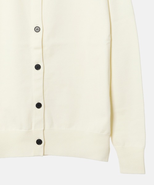 LE CIEL BLEU（ルシェルブルー）の「LEエンブロイダリーカーディガン / LE embroidery Cardigan（カーディガン/ボレロ・レディース・グレー/ブラック・36）」の10枚目の写真