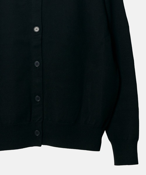 LE CIEL BLEU（ルシェルブルー）の「LEエンブロイダリーカーディガン / LE embroidery Cardigan（カーディガン/ボレロ・レディース・グレー/ブラック・36）」の18枚目の写真