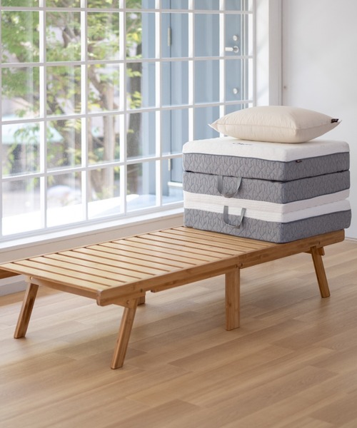 セール】予約品 天然竹の折りたたみすのこベッド WABINE/コンパクト
